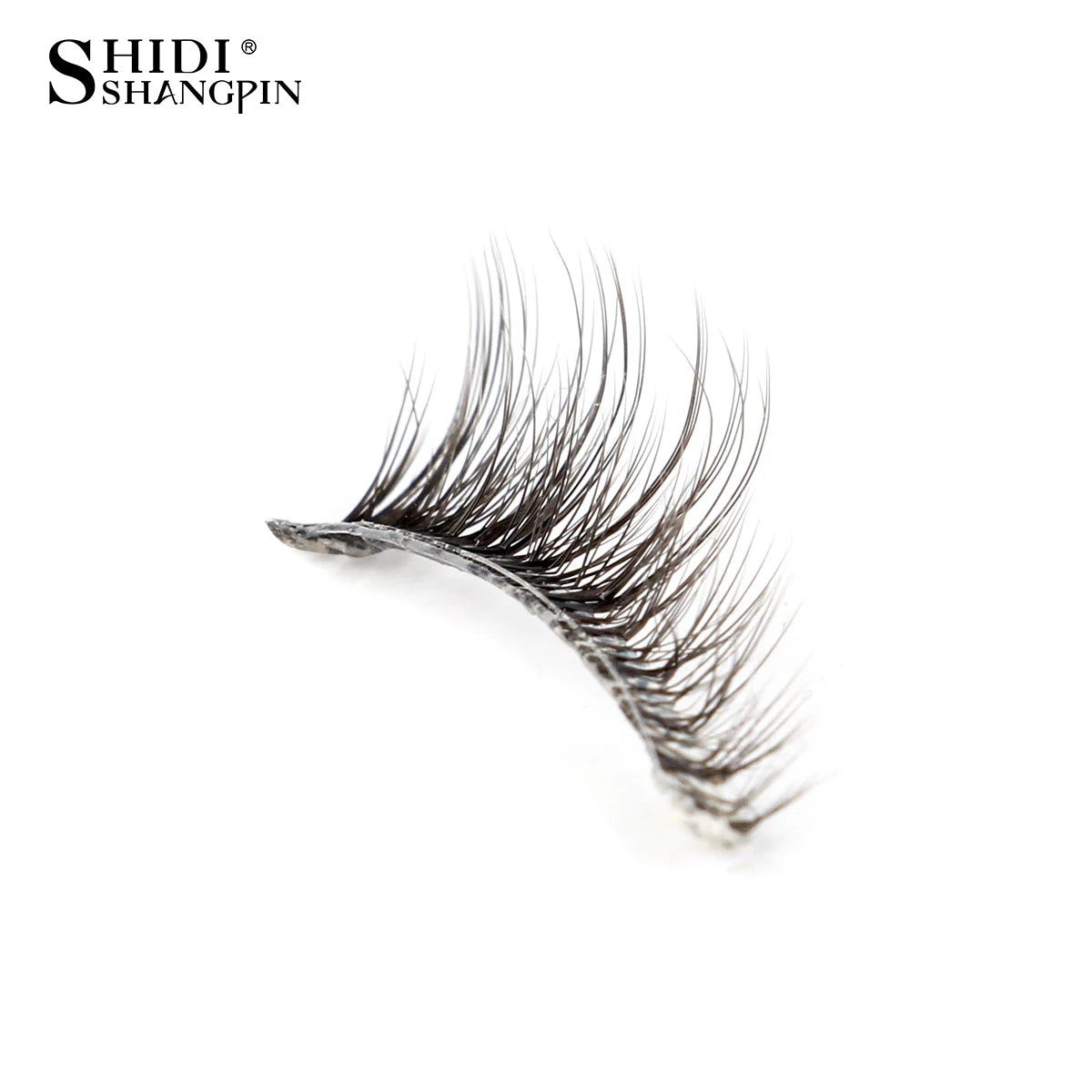 3/5/10Pairs Half False Lashes Natural Short 3D Cat Fake Mink Eyelashes Extension Winged Fluffy Wispy Faux Cils Clear Band Makeup