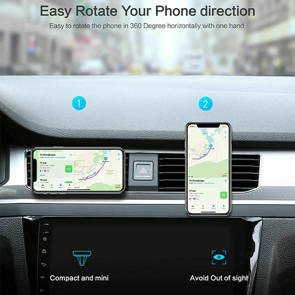 Magnetic Phone Holder in Car GPS Air Vent Mount Magnet Stand Car Mobile Phone Holder Car Accessories Interior Car Magnet Sticker