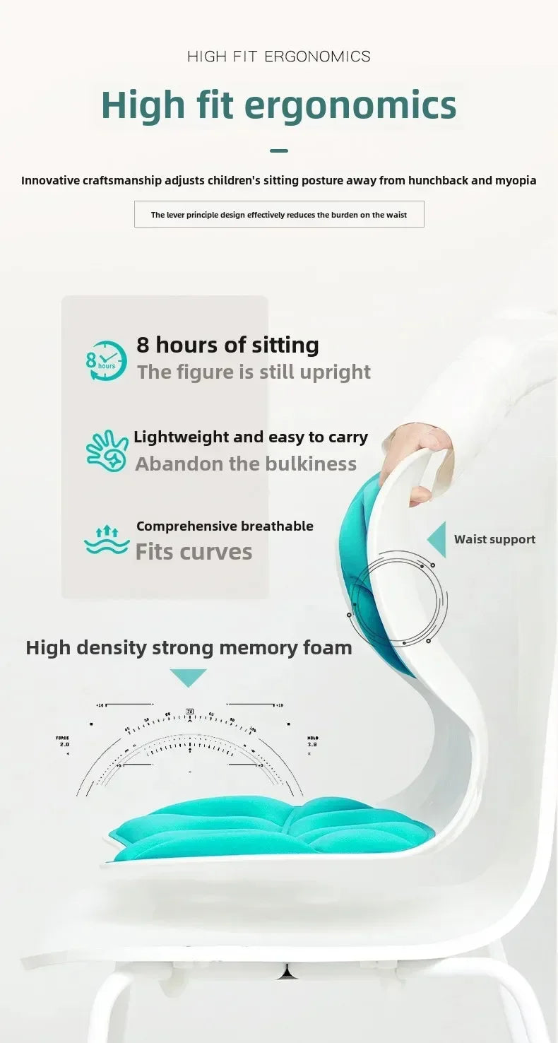 Adjustable Backrest Cushion Chair – Lumbar Support Pad for Bed/Office, Single Seater Lounger with Removable Cushions