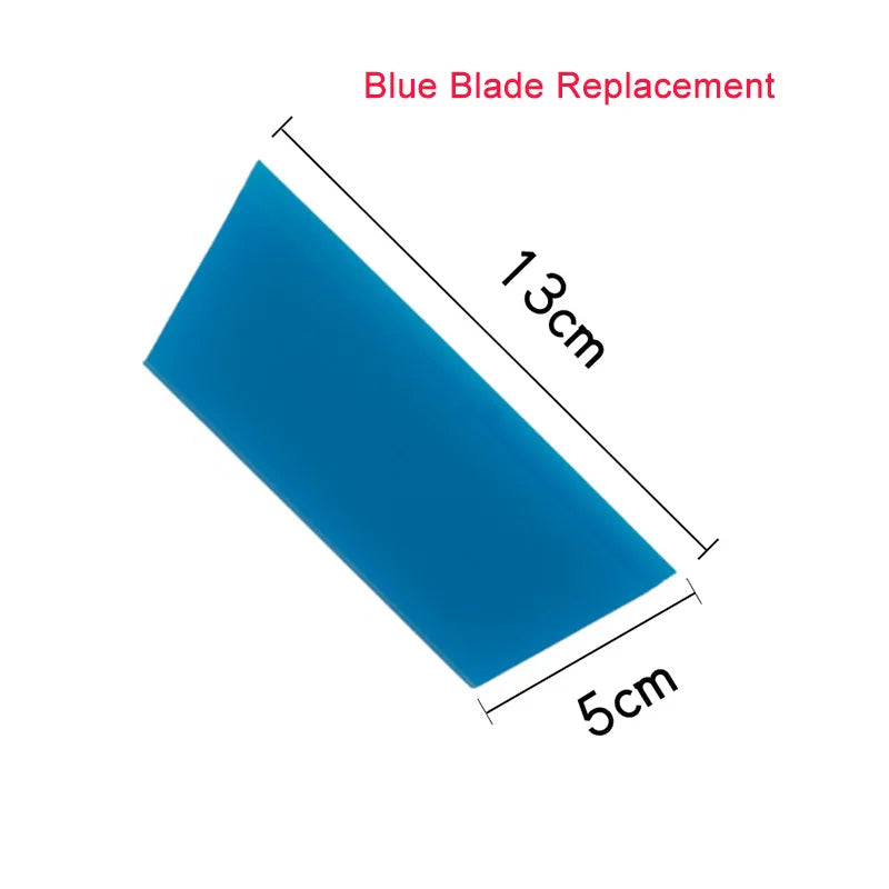 Silicone Scraper for Car Glass Rubber Squeegee Window Tint Tool Glass Water Wiper Mirror Cleaning Water Blade Car Accessories