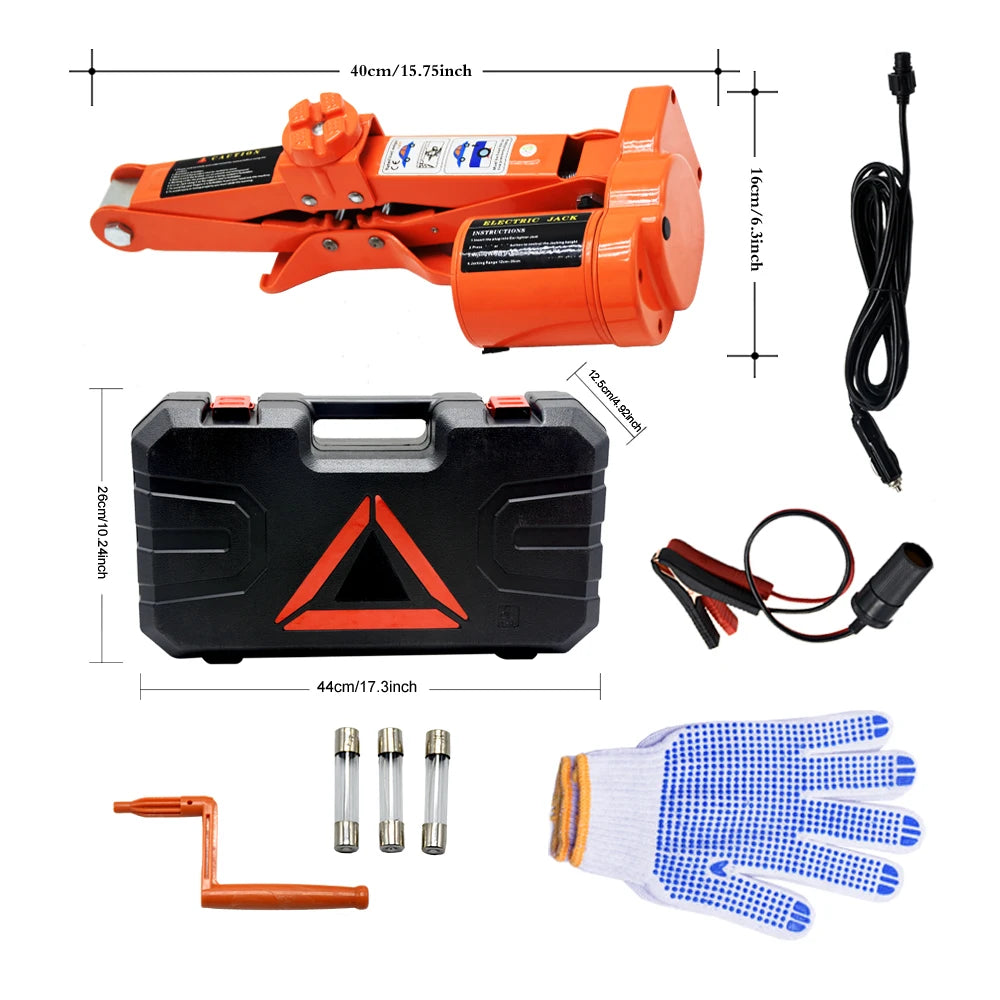 Latest Design Promotional Mechanical Low Profile Different Car Jacks 3T 35CM Electric Scissor Jack