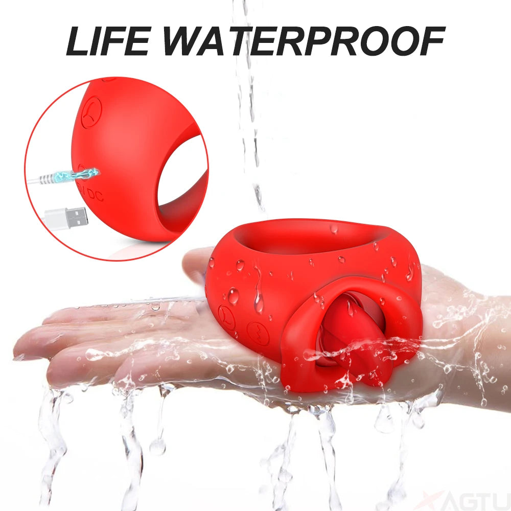 Powerful Swing Licking Tongue Vibrator for Women Anal Clit Nipple Clitoris Stimulator Vibrators Masturbator Sex Toys for Female
