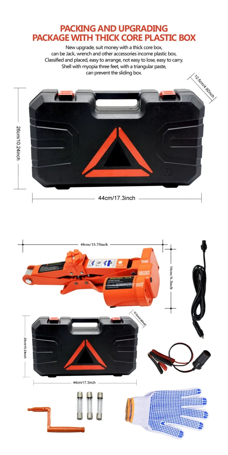 Latest Design Promotional Mechanical Low Profile Different Car Jacks 3T 35CM Electric Scissor Jack