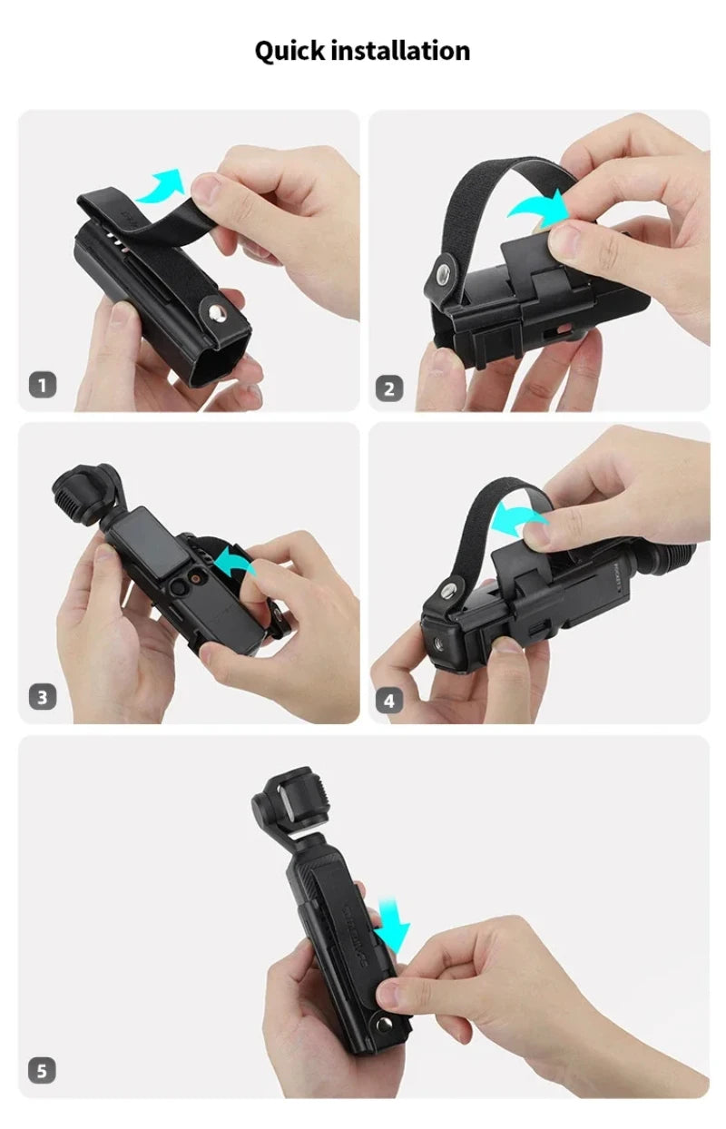 Extension Handle Portable Camera Mount Expansion Adapter Action Camera Fixed Frame Accessories Compatible For DJI OSMO Pocket 3