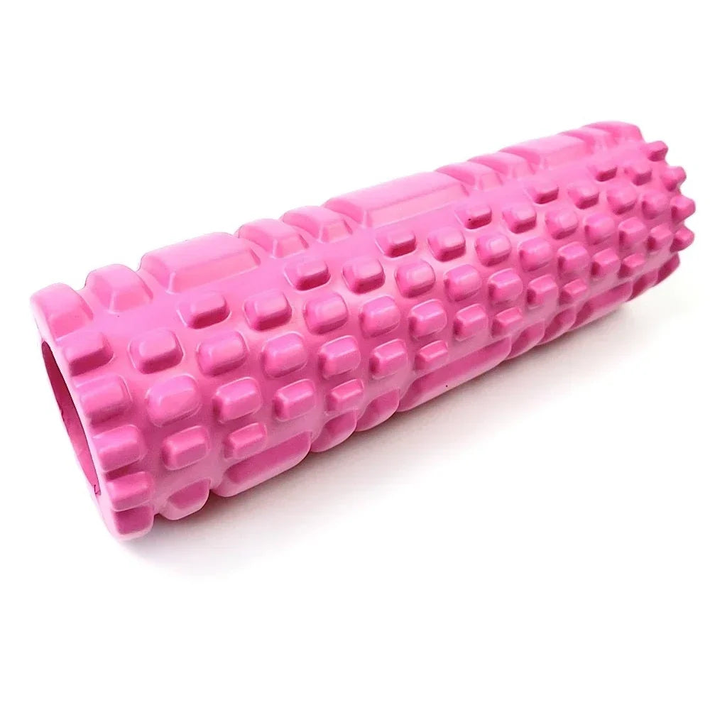 1pc Foam Massage Roller, Hollow Yoga Column Fitness Equipment for Muscle Massage, Physiotherapy and Sports Rehabilitation Rolle