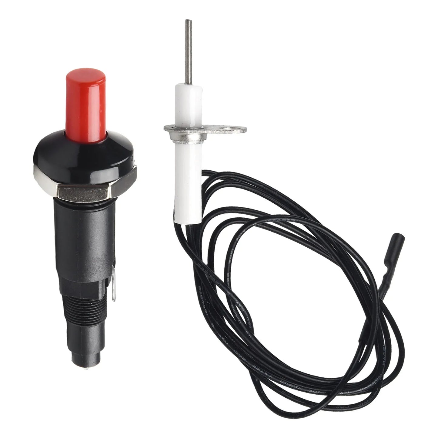 Outdoor Stove Electric Igniter Push Button Piezo Ignitor With Cable Spark Ignition Kit Portable BBQ Kitchen Lighters Home Appli
