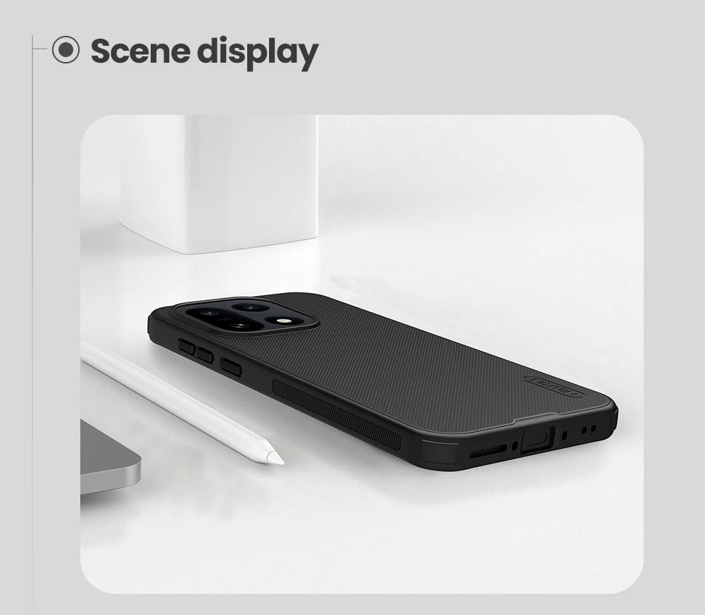 NILLKIN For Oneplus 15 Case Fitted Case Magnetic Super Frosted High Quality Shield Matte PC Cover For Oneplus 15