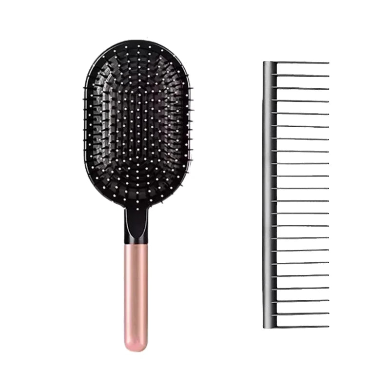 New For Airbag Comb+Wide Tooth Comb+Cylinder Comb Massage Airbag Hairbrush Hairdressing Curly Styling Set Kit