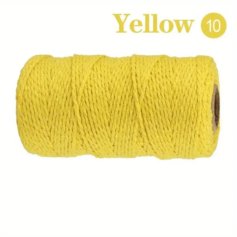 2.0cm100m Lace Cord Cotton Cord String Craft DIY Sewing Hand Woven Decorative Wall Hanging Bohemian Party Home Decor