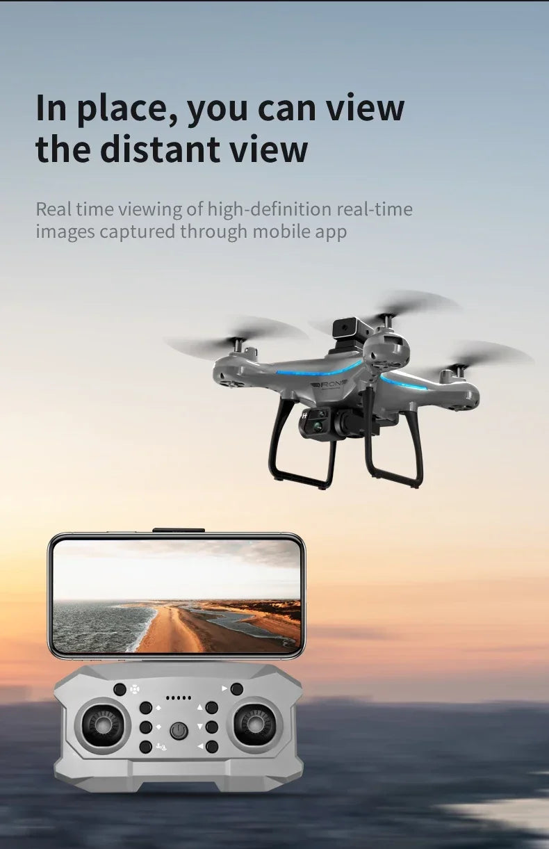 KY102 Rc Drone 8K Profesional Dual-Camera Aerial Photography 360° Obstacle Avoidance Optical Flow Four-Axis RC Aircraft 10000M