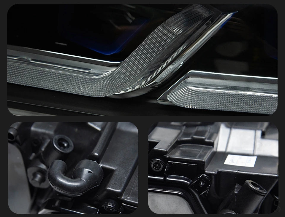 AKD Auto Styling BMW E90 3 Series 2005-2012 Headlight Assembly Upgrade Latest G28 Design Dynamic Signal Light LED Headlight Acce