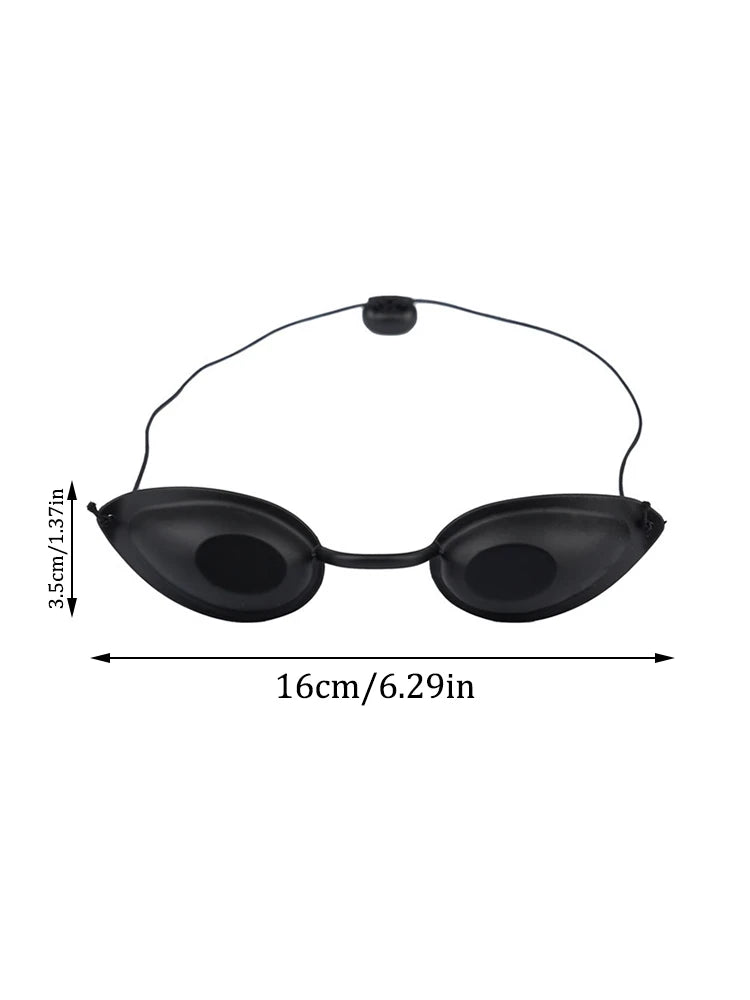 Laser Beauty Instrument, Eye Mask, Goggles, Photon Rejuvenation Eye Mask Sunbathing Sun Shading Thickened Silicone Cover