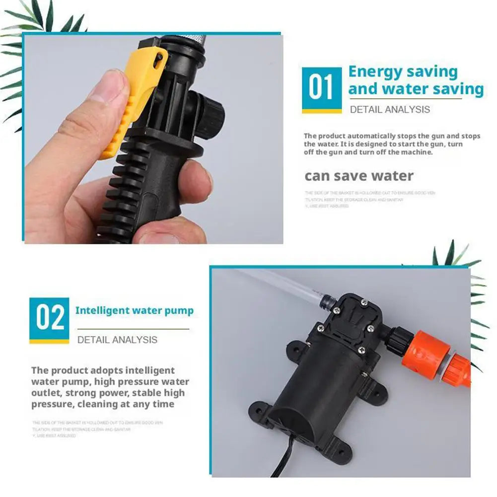 Portable Electric Pressure Washer, High Power / Spray Gun for Car Auto, Home, Driveway, Patio, Floor, Air conditioner Cleaning