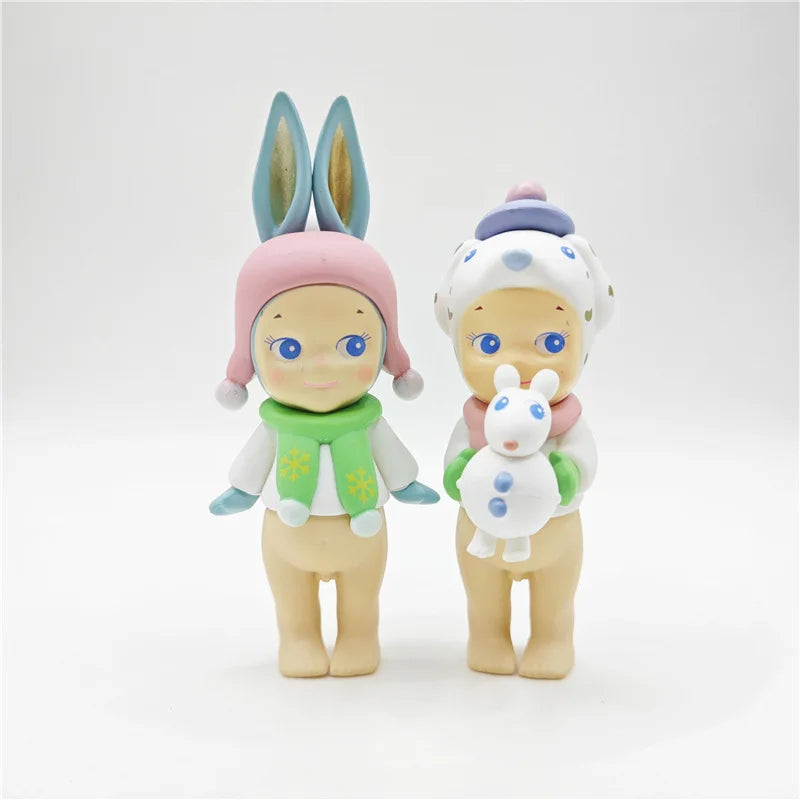 New Sonny Angel Blind Box Winter Wonderland Series Mini Anime Figures Ornaments Dolls Fans Children Christmas Birthday Gift
