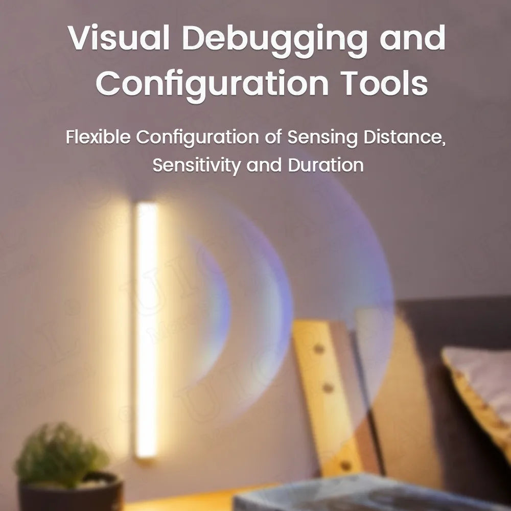 LD2410C 24GHz Human Presence Sensor FMCW Wave Radar Induction Module Body Heartbeat Detection Sensors High Accuracy