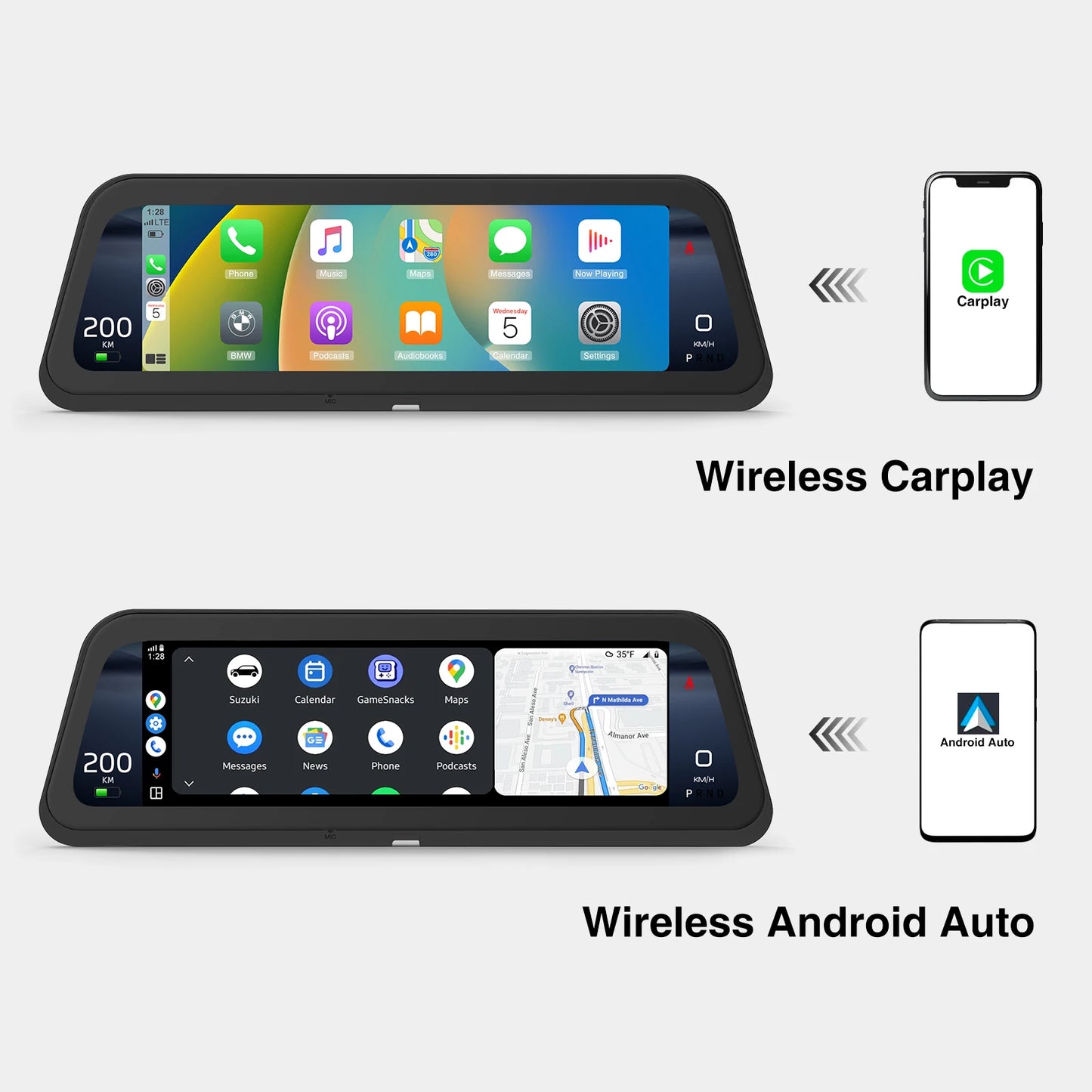 2025 NEW 9.6" Head Up Display for Tesla HUD for Model 3 2016-2023 Y 2020-2024 5-minute Quick Installation Carplay Android AUTO