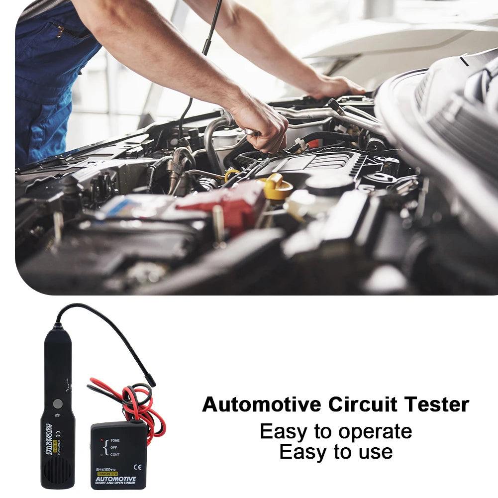 EM415PRO Automotive Short Cable Tracker & Open Wire Finder Universal EM415 PRO 6-42V DC Find Car Short Circuit Wire