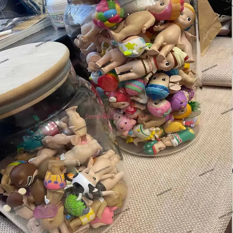 New Sonny Angel Blind Box Anime Figures Harvest Series Fruit And Vegetable Animals Dreaming Series Jupiter Hippers Decoration