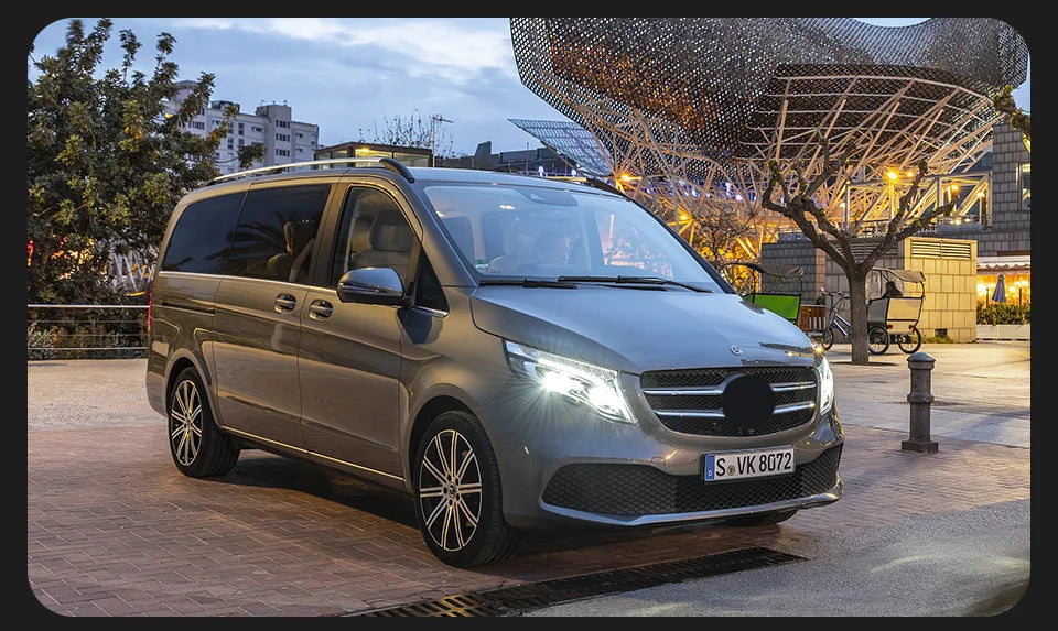 Auto Parts Headlights For Benz VITO V Class Metris 2015-2019 latest Styling LED Dual Projector Car Accesorios Modified