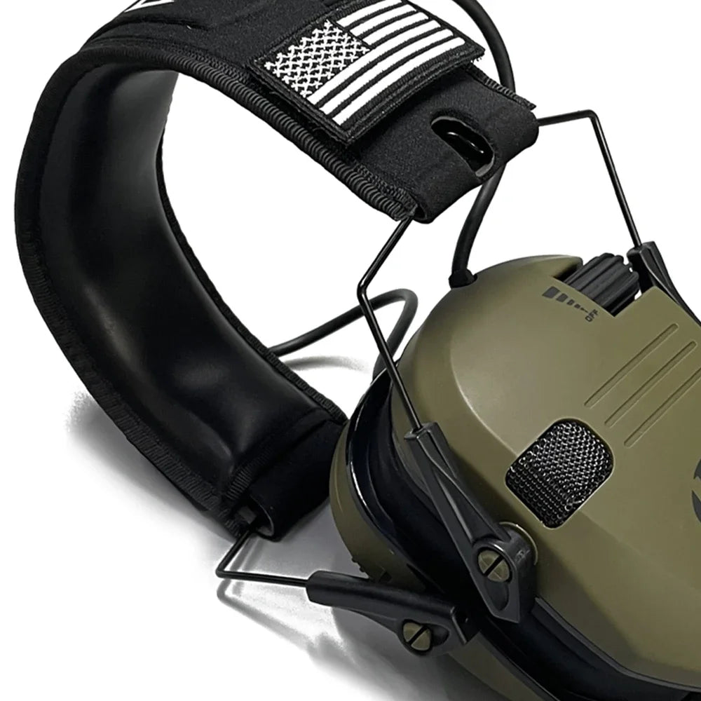 New Shooting Headset Headphones for Hearing Protection Ear Protect Noise Reduction Active Hunting Tactical Earmuff