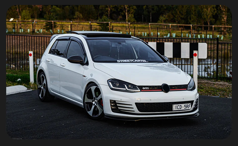Auto Parts For VW Golf 7 MK7 GTI Headlights 2013-2017 Upgrade golf 7.5 styling LED DRL Dual Projector Car Accesorios Modified