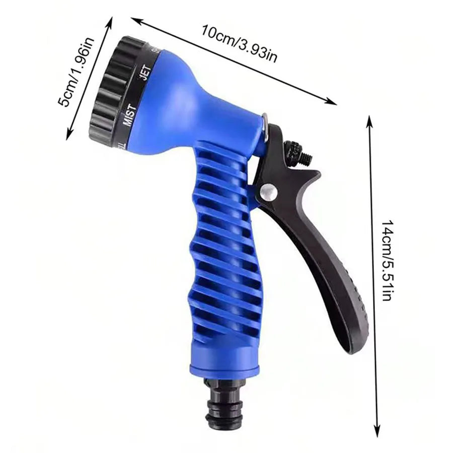 Water Gun, 7Water Spraying Functions, Home Expandable Magic Hose, High-Pressure Car Wash, Garden Watering Hose