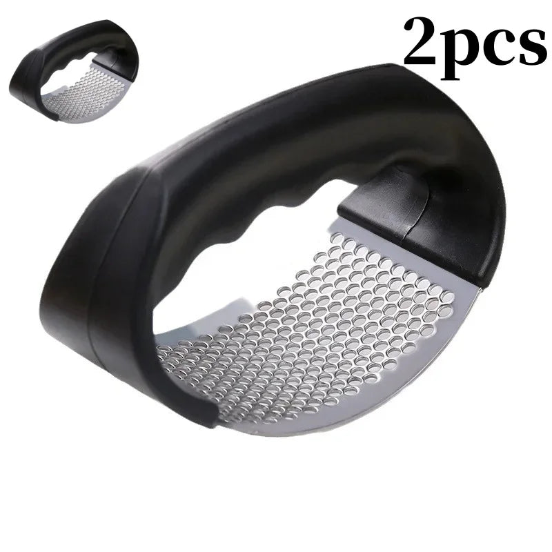 Stainless Steel Garlic Press Crusher Manual Garlic Mincer Chopping Garlic Tool Fruit Vegetable Tools Kitchen Accessories Gadget