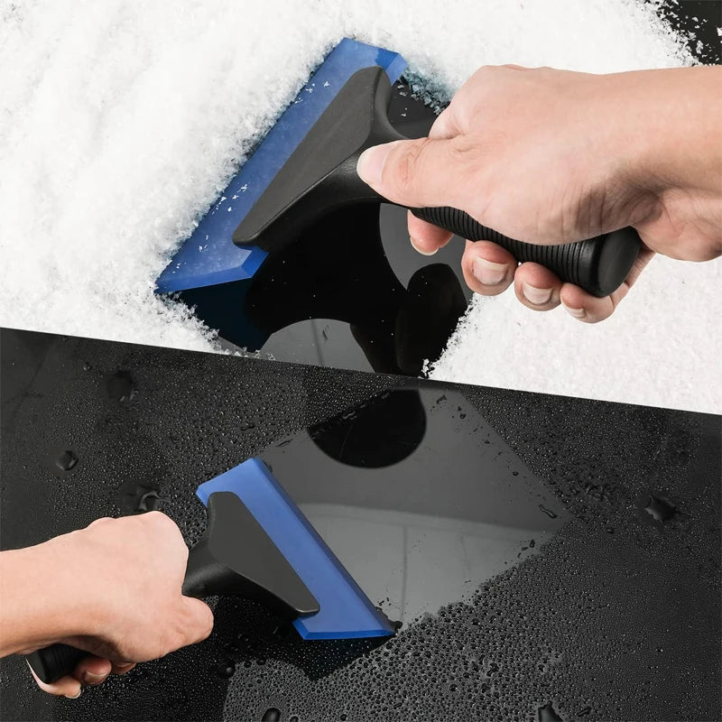 Silicone Scraper for Car Glass Rubber Squeegee Window Tint Tool Glass Water Wiper Mirror Cleaning Water Blade Car Accessories