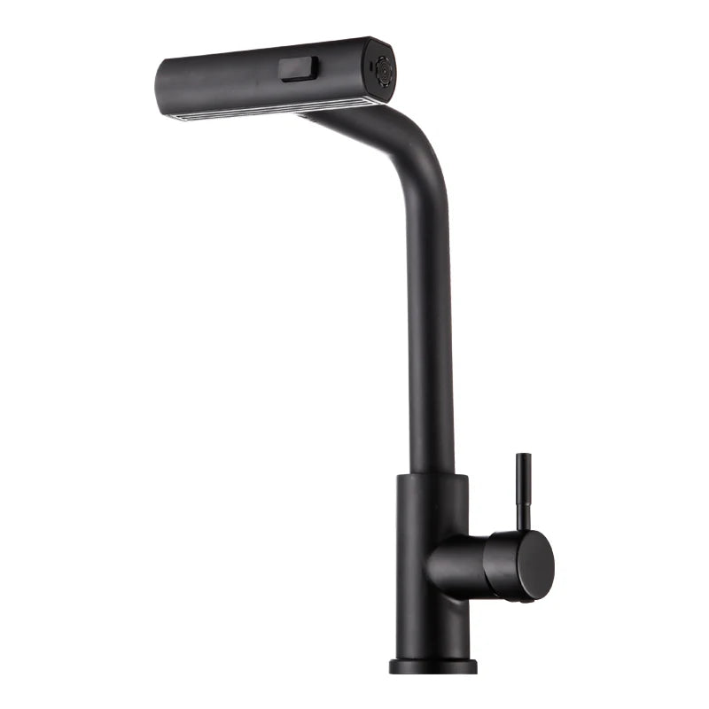 Baokemo stainless steel pull down water tap Single Handle sink three-in-one Hot And Cold kitchen faucet