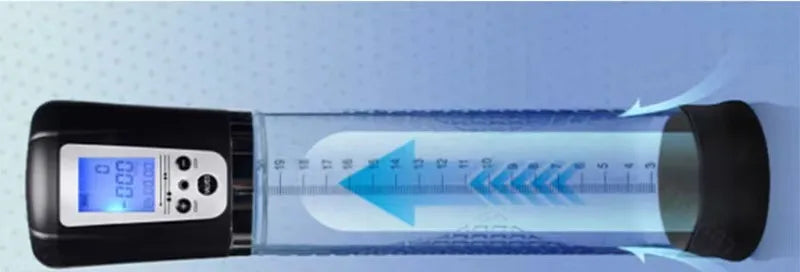 Hannibal LCD Electric Penis Pump Penis Enlargement Extend Pump Penis Trainer Male Masturbators Cup Dick Pump Sex Toys for Men