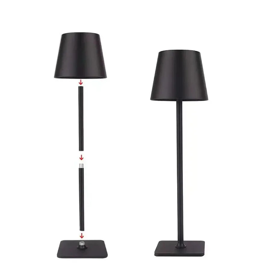 Touch Control 1800mAH high-capacity battery LED Desk Lamp - 3 Color Modes, Dimmable, USB Plug in, Eye-Caring Study/Bedside Light