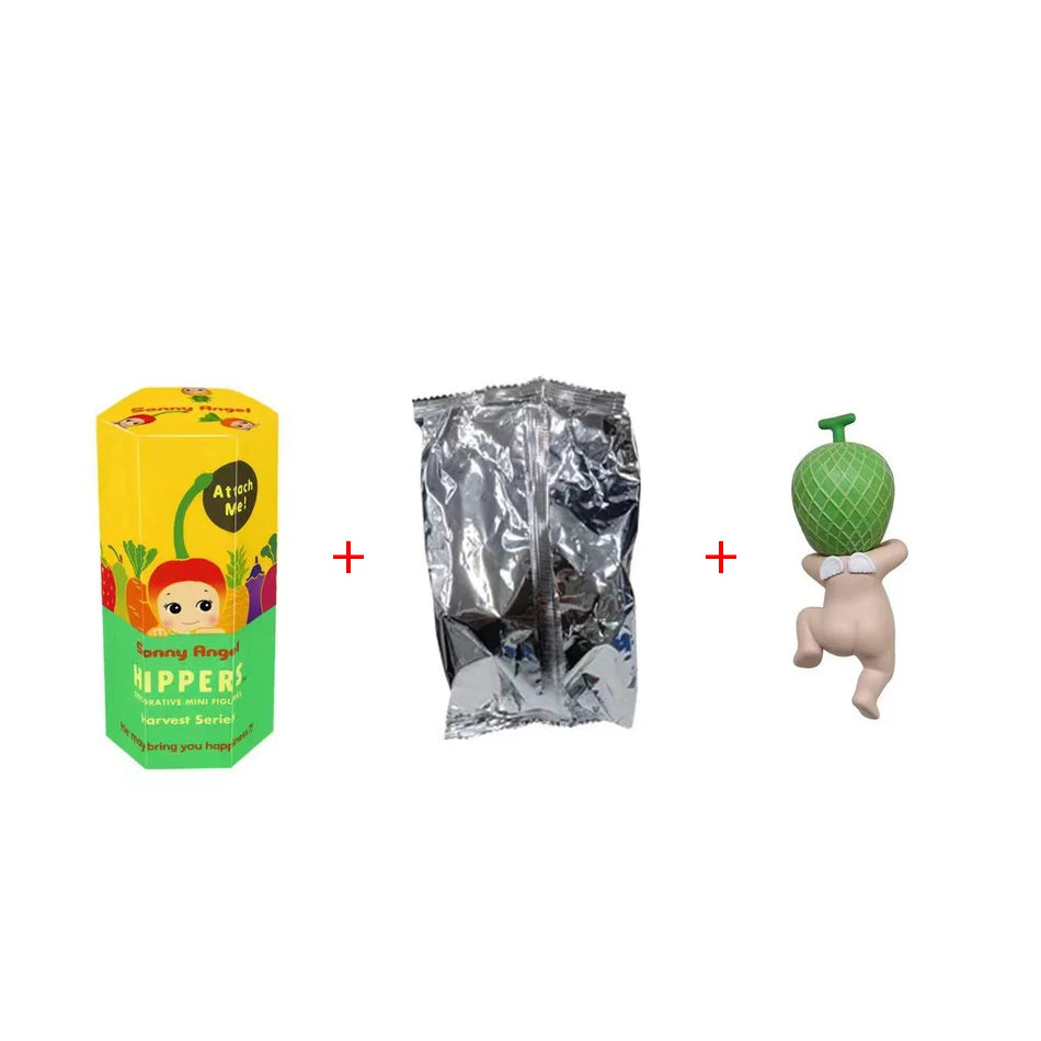 Sonny Angel In Stock Lying Down Hippers Action Figures Cute Mysterious Surprise Toy Anime Model Doll Children Christmas Gifts