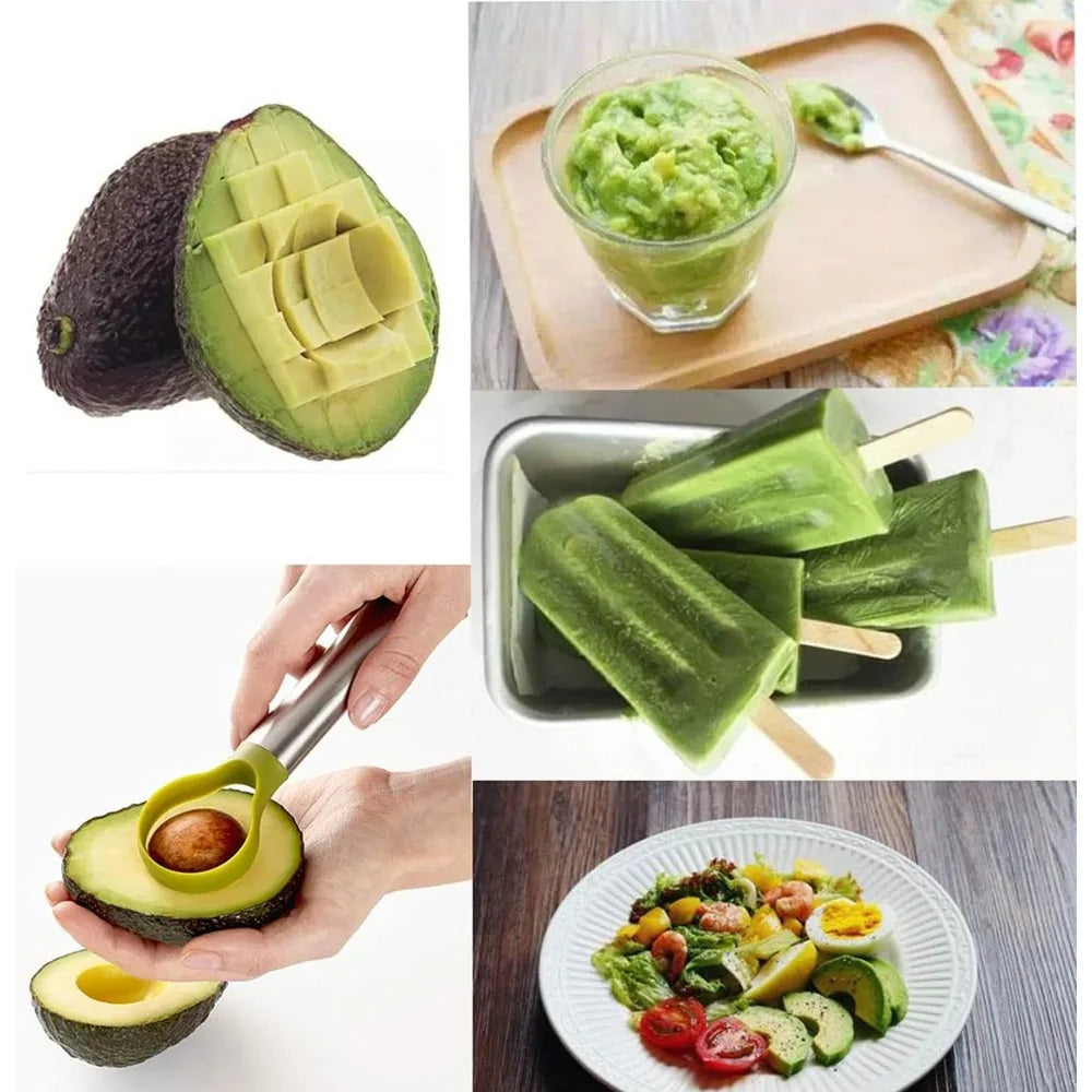 Avocado Knife, Small Tool, Beef Avocado Peeler and Slicer, Efficient Kitchen Tool, Dishwasher Safety Tool for Avocado Salad