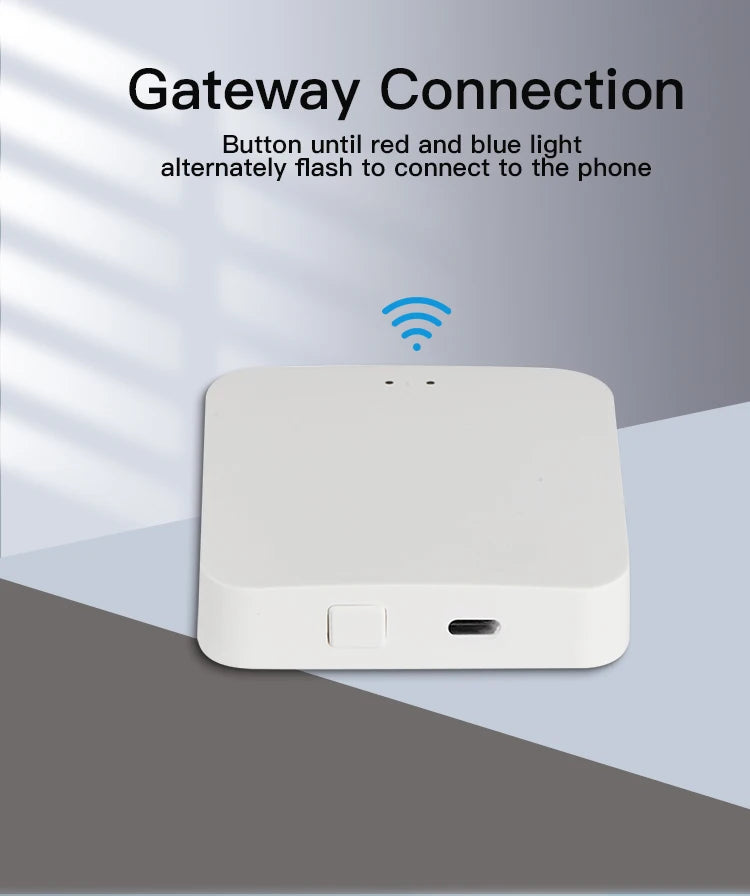 Smart Tuya Zigbee Bluetooth Mesh Hub Multi-mode Gateway Wireless Plug in Hub Bridge Support Home Linkages Alexa Google Voice