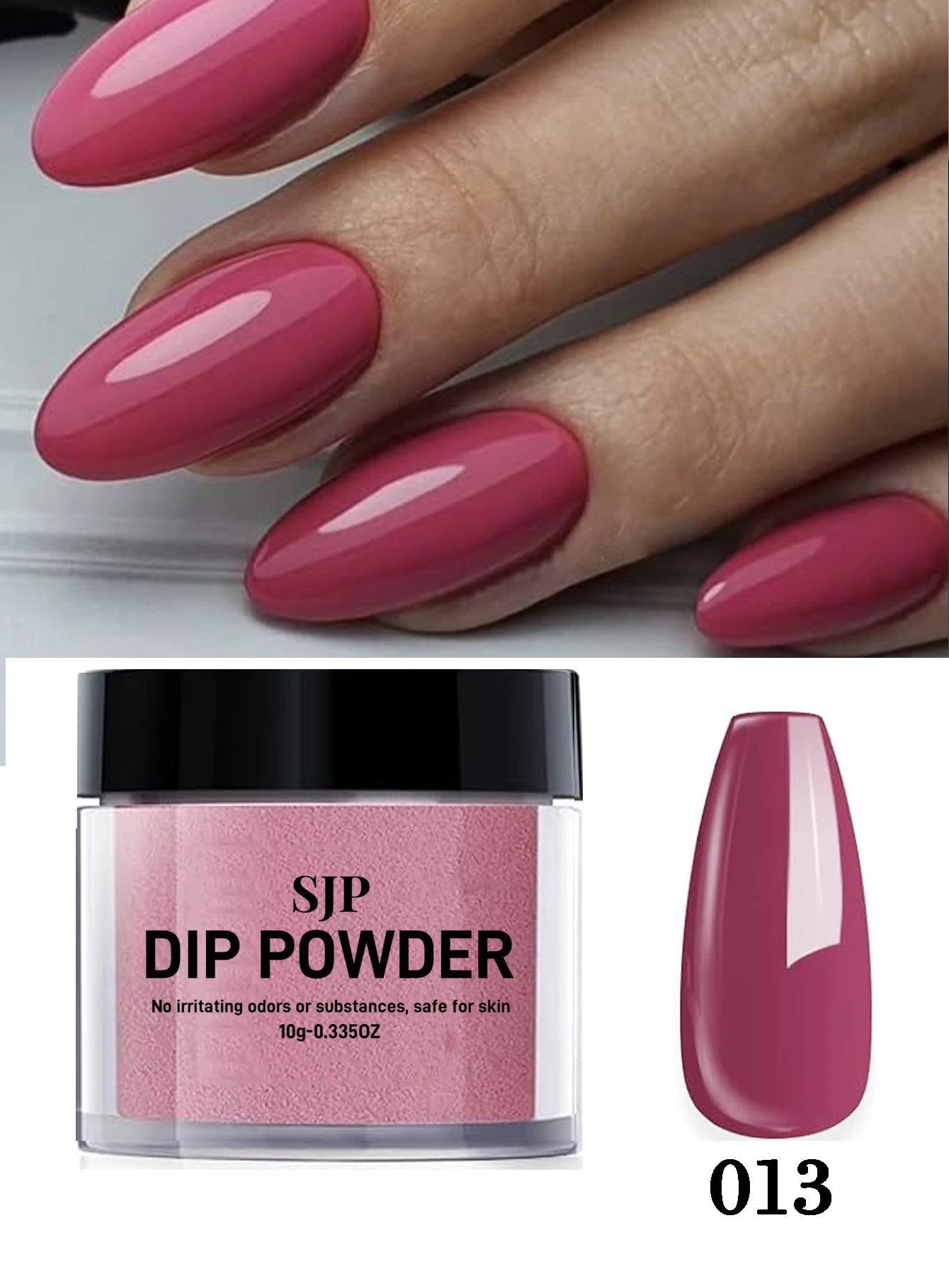 10 G Nail Dip Powder for French Manicure, Color Dip Powder, Suitable for Home Nail Salon DIY, Long Lasting, No Curing Manicure L