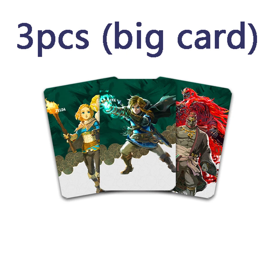 New splatoon Zelda Amiibo Card Apply to the Legend of Zelda: Tears of the Kingdo and Breath of the Wild Latest Paragliding NFC