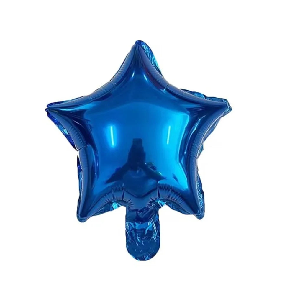 10pcs/Lot 10 Inch Five-pointed Star Foil Balloon Baby Shower Wedding Children's Birthday Party Decorations Kids Balloons Globos