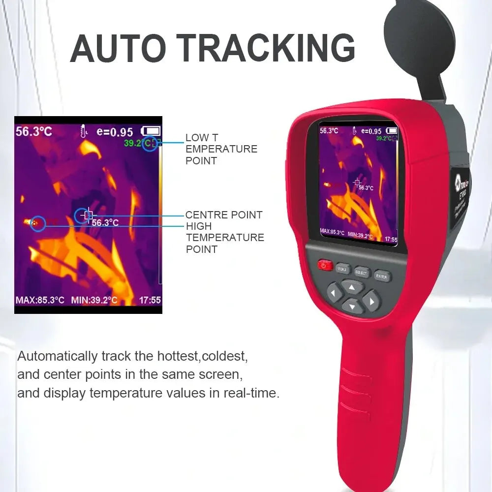 TOOLTOP ET692C Professional Thermal Imaging Camera 256*192 Handheld Thermal Imager for Pipeline Heating Leak Automotive Inspect