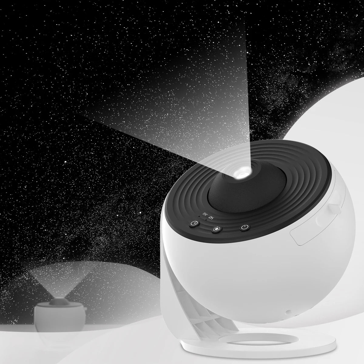 LED Night Light Galaxy Projector Starry Sky Projector 360° Rotate Planetarium Night Lamp For Room Decorative Children Kids Gift