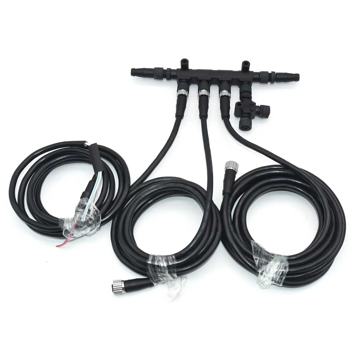 NMEA 2000 T Connector Terminator 3 ports 6 ports Plug Adapter Cable 0.5m~4m Length Cables NMEA 2000 DC 9-30V ABS Car Accessories