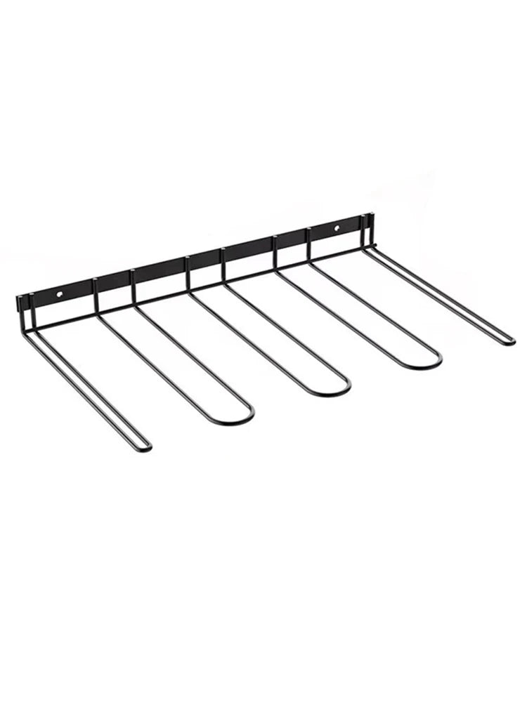 1pcs Boot Rack Hanger Wall Mounted- (4 Pair) Sturdy Metal Boot Organizer, Tall Shoe Holder for Closet, Entryway, Indoor, Garage