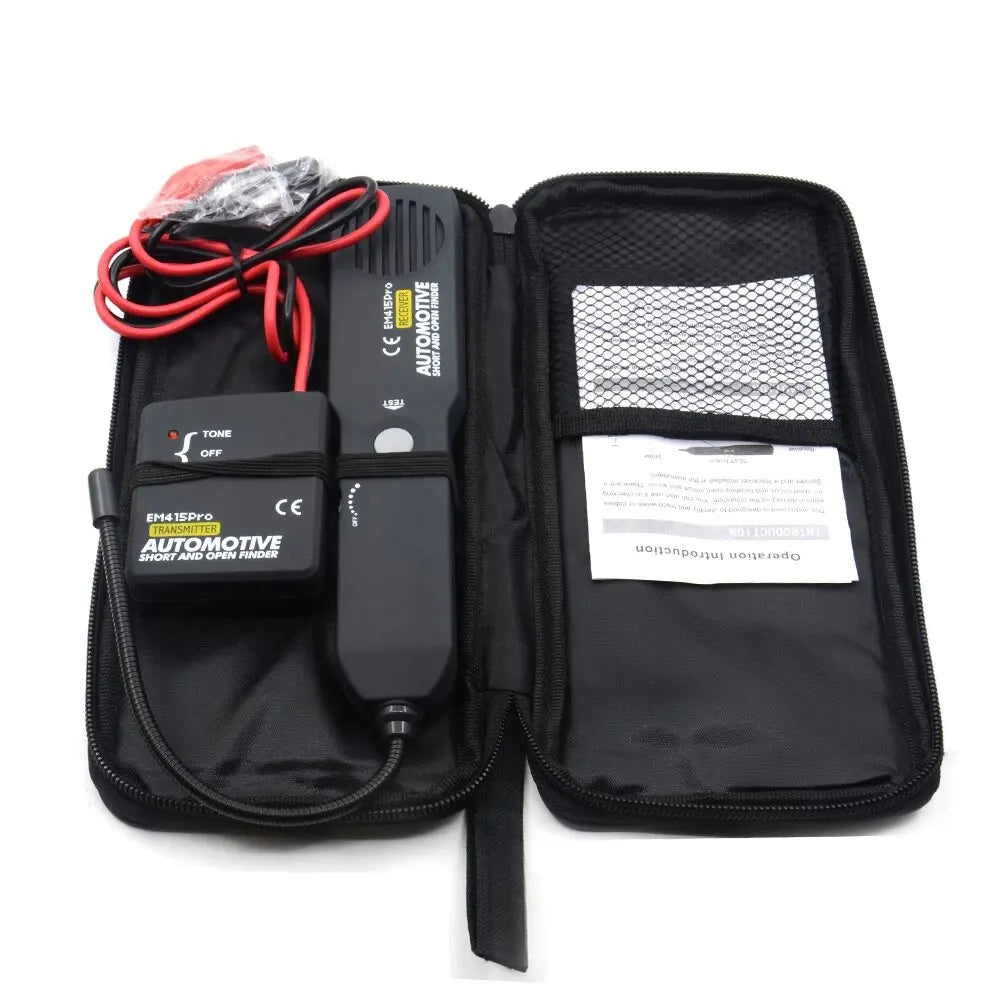 EM415PRO Automotive Short Cable Tracker & Open Wire Finder Universal EM415 PRO 6-42V DC Find Car Short Circuit Wire