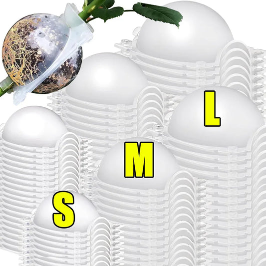 Plant Rooting Ball Air Layering Pods High Pressure Propagation Root Grow Box Graft Breeding Growing Case Planting Nursery Pot