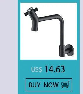 Becola Basin Faucet Black/Chrome Face Single Handle Deck Mounted Sink Taps Cold and Hot Mixer for Bathroom Crane Faucets
