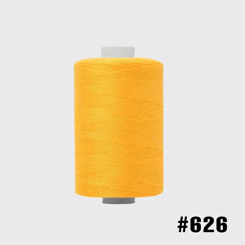 1 Roll 1000 Yards Colored Thread For Household Sewing, Fluorescent Color Series, Multifunctional Polyester 402 Sewing Thread