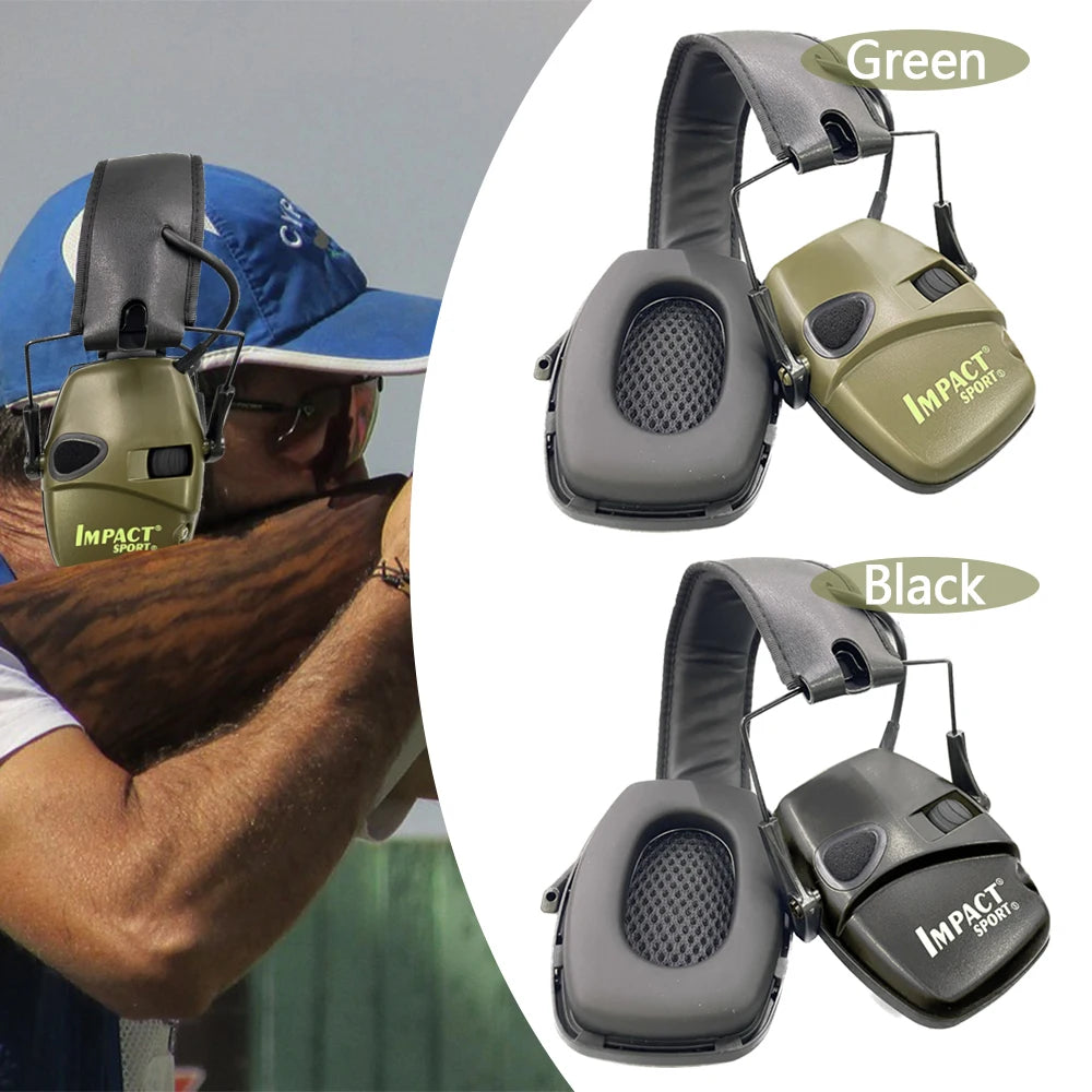 New Shooting Headset Headphones for Hearing Protection Ear Protect Noise Reduction Active Hunting Tactical Earmuff