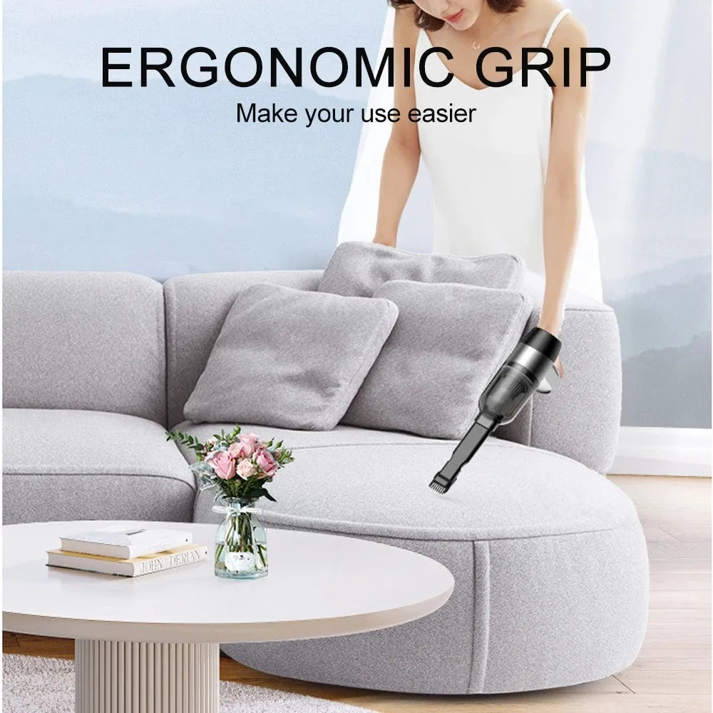 150000PA Portable Wireless Car Vacuum Cleaner Mini Handheld Cleaner for Home Appliance Powerful Cleaning Machine Car Cleaner