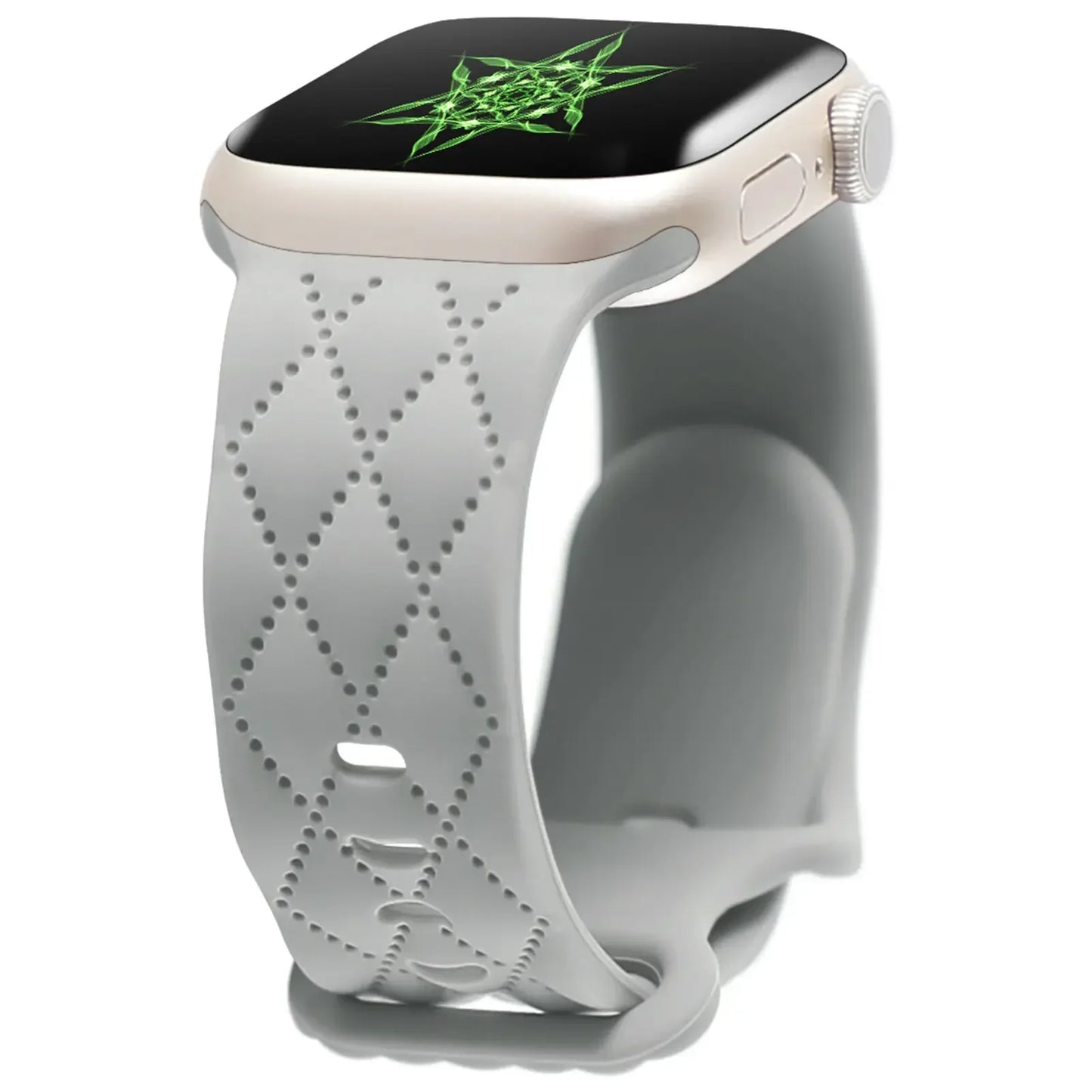 Engraved Silicone strap For Apple Watch Band 42mm 44mm 45mm 41mm 49mm 40mm bracelet correa iwatch Series 8 9 SE 7 6 5 4 3 Ultra