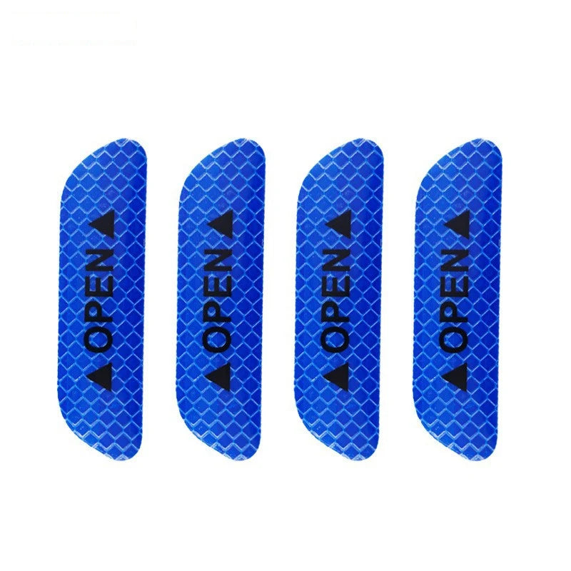 Car Door Reflective Sticker Safety Opening Warning Reflective Tape Car Accessories Interior Exterior Reflector