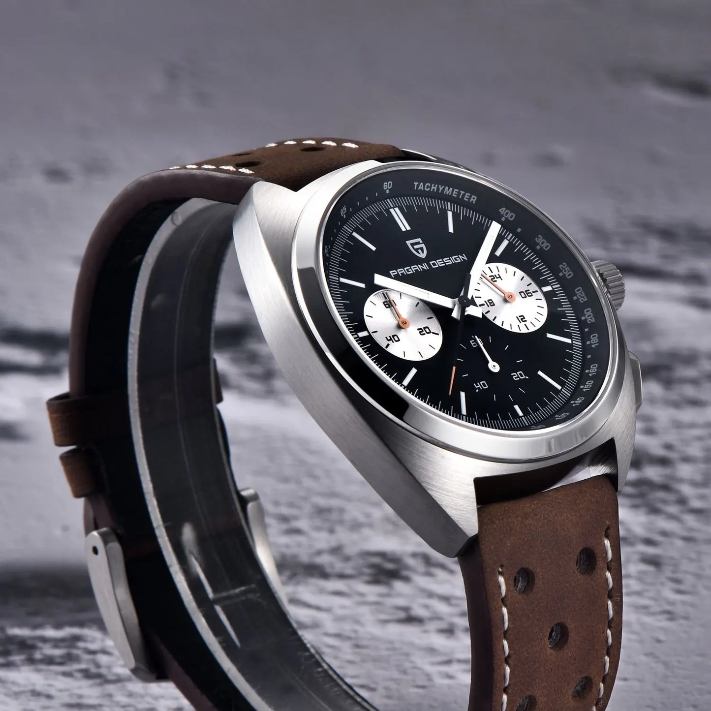PAGANI DESIGN 2024 NEW Turtle Back Chronograph 1782 Watch for Man Fashion Men's Quartz Watch Luminous relogios masculino